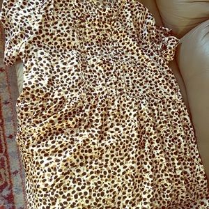 Animal print boutique dress 1xl